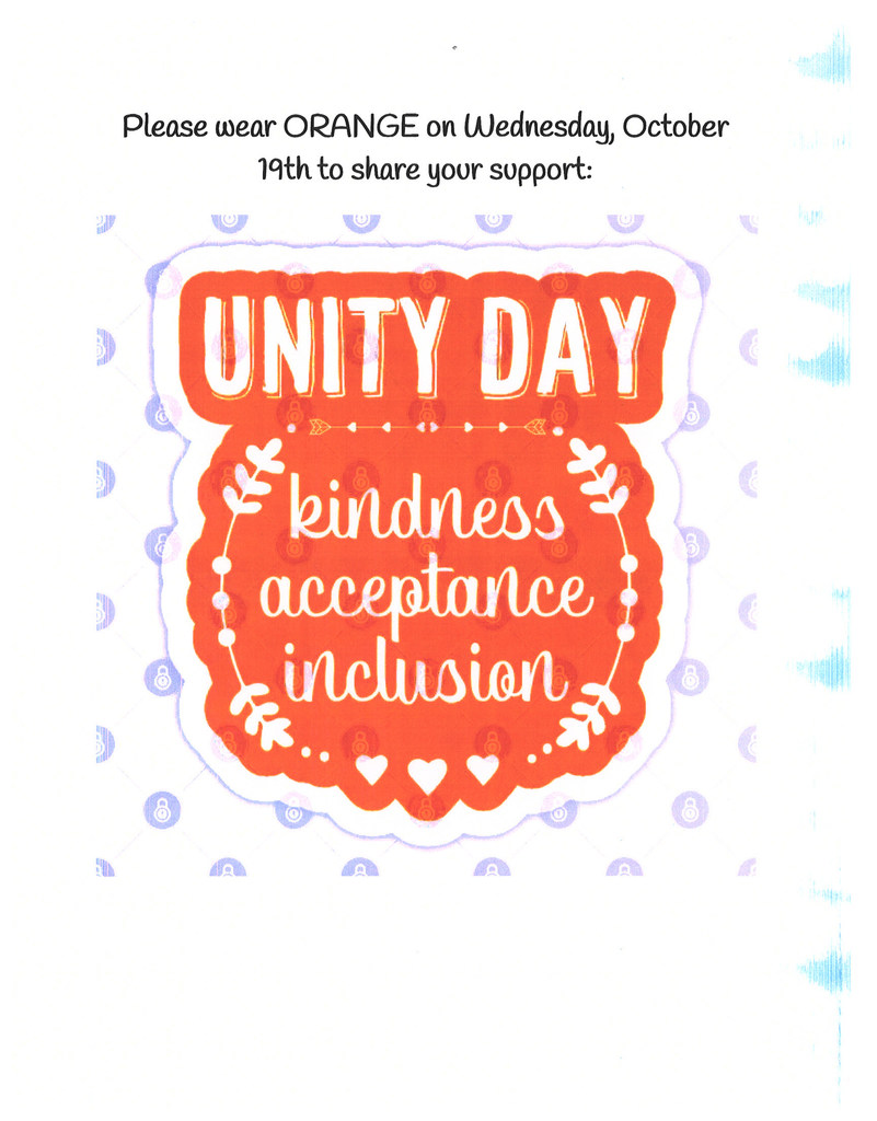 sign for unity day