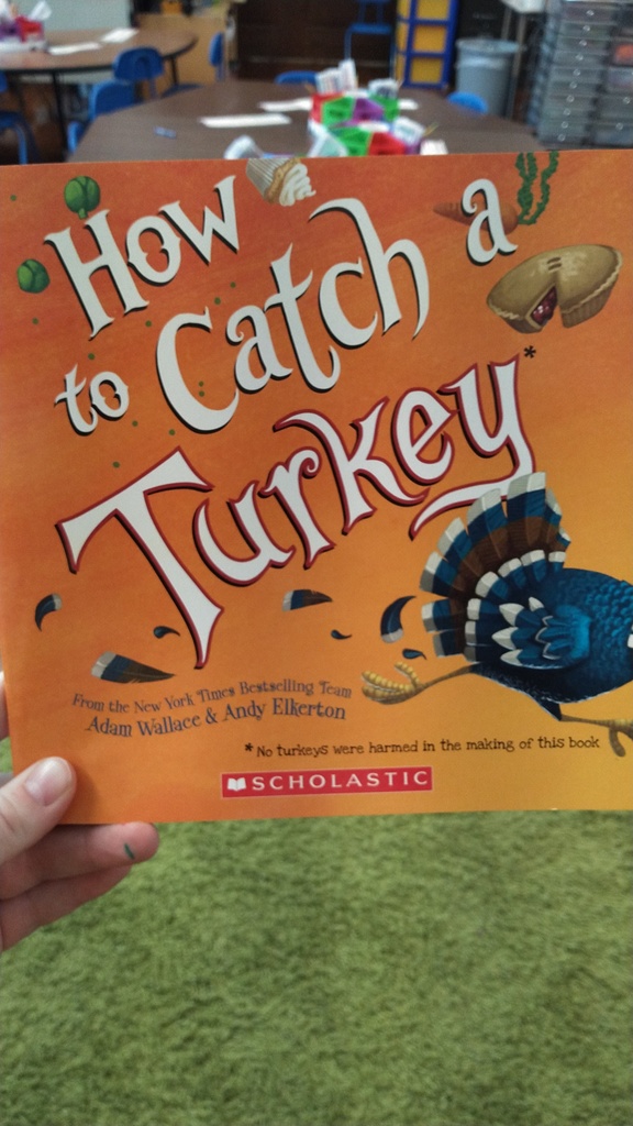 picture of book title, "How to Catch a Turkey"