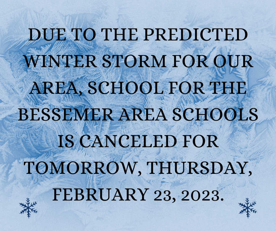 School canceled for 2/23/23.